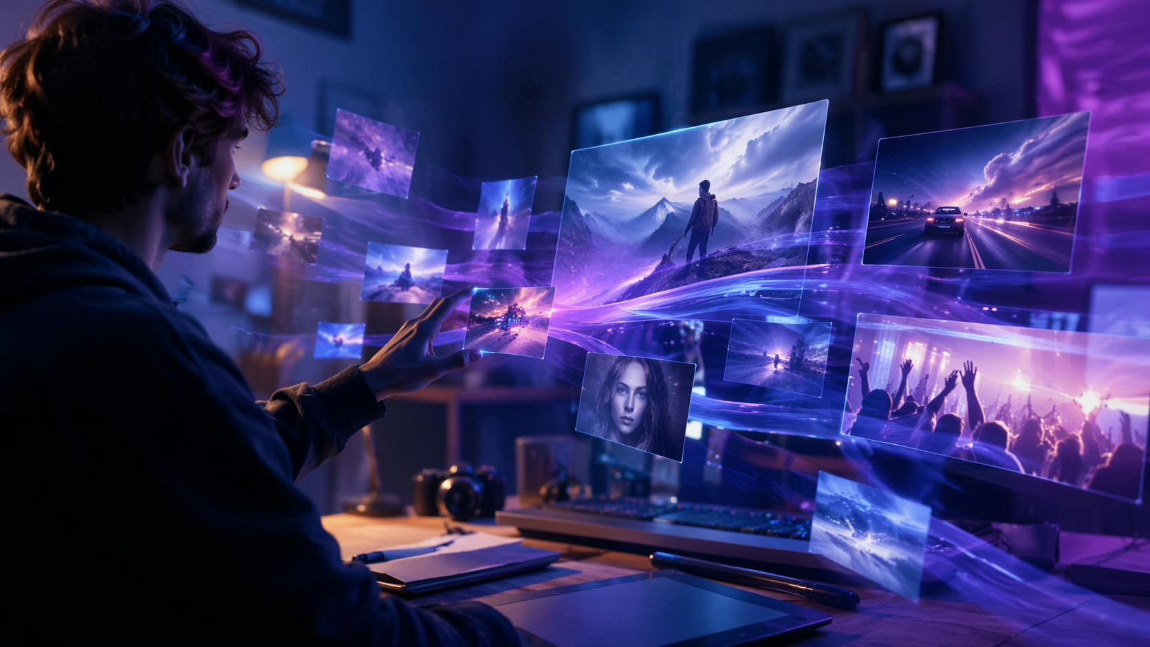 Dreamina meta ai, indicador del generador de video, ejemplo 2: Retrato de seguimiento de movimiento