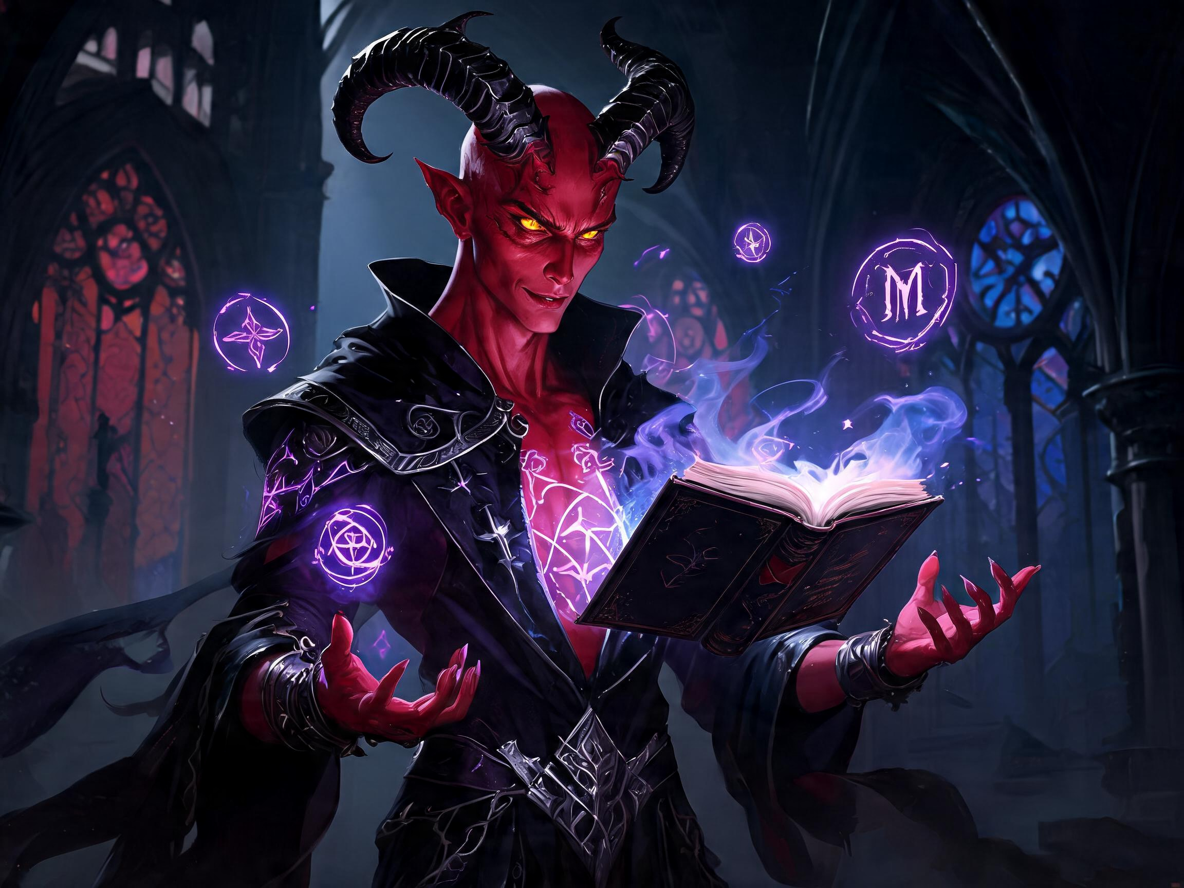Pedido de um misterioso feiticeiro tiefling