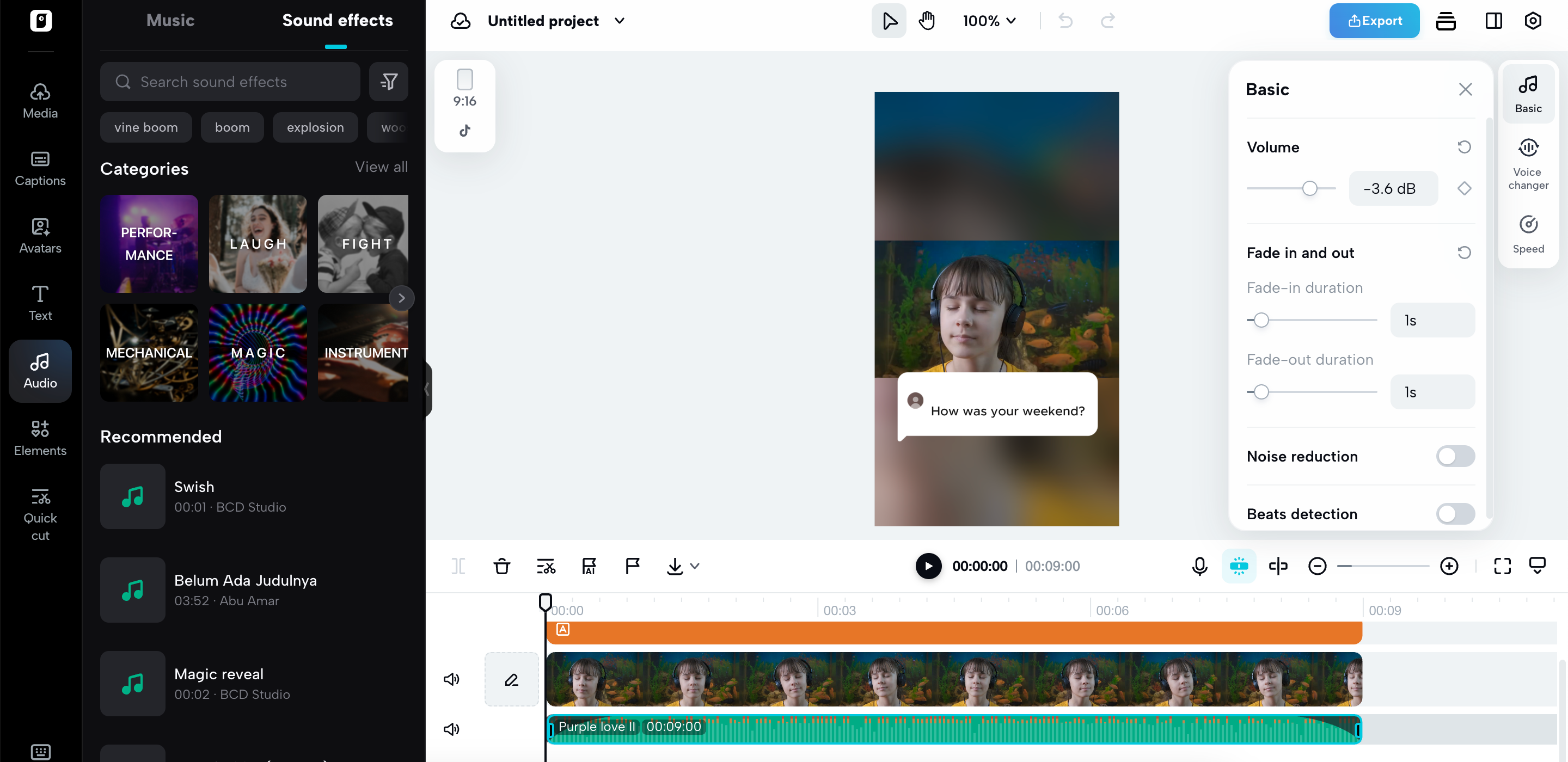 I-upload at ayusin ang iyong mga clip