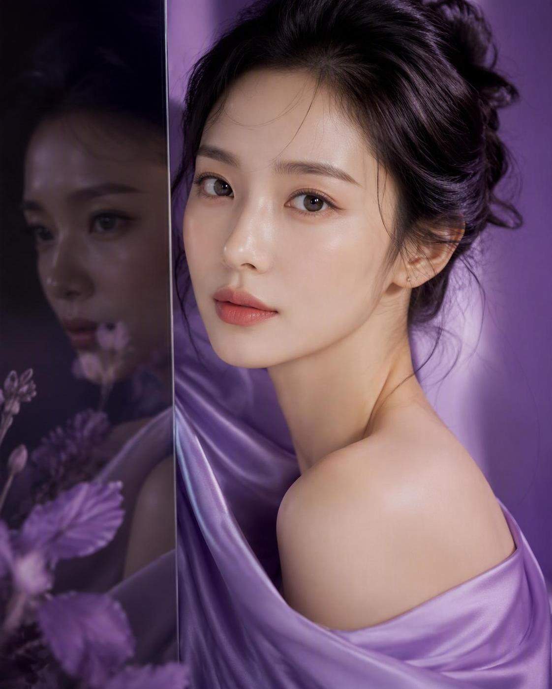 Korean Luxury Beauty Portrait Prompts hero visual 2