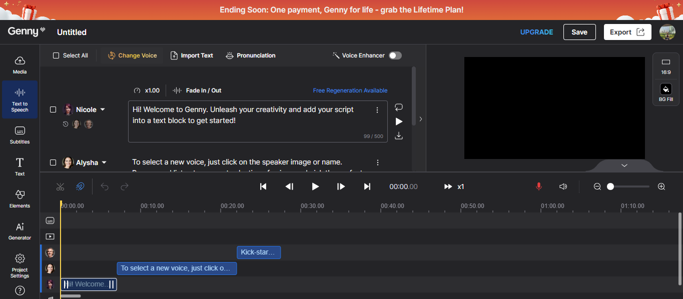Realistische Roboterstimme mit Lovo AI