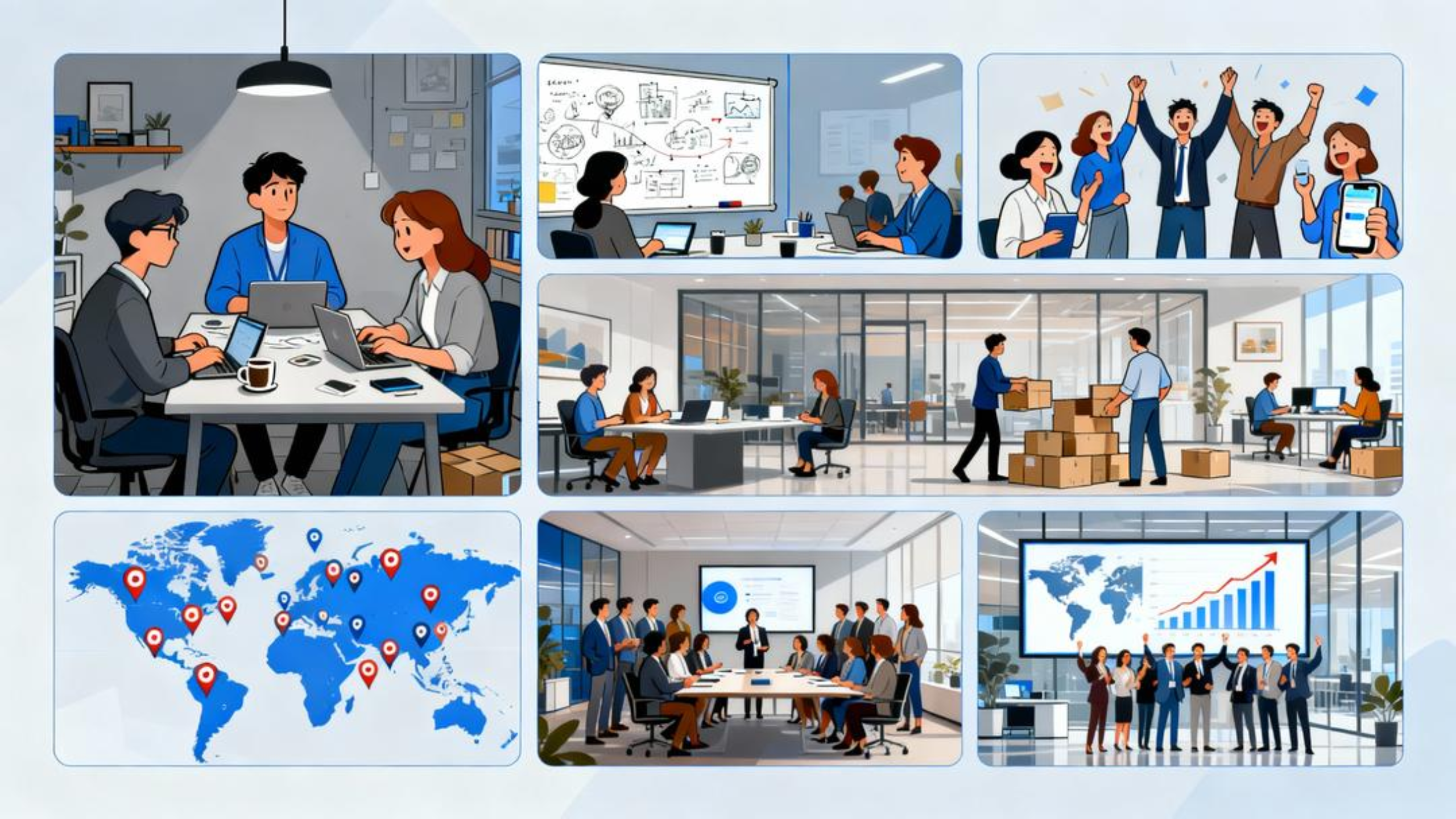 Corporate presentation narrative