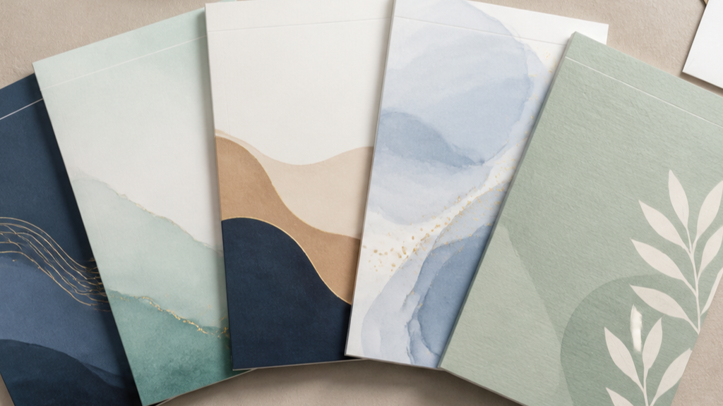 Notepad Promotion Design prompt 2 original 16:9 visual