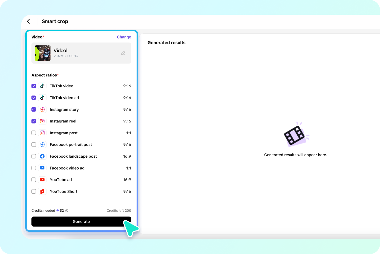 ครอบตัดและแก้ไขวิดีโอ MP4