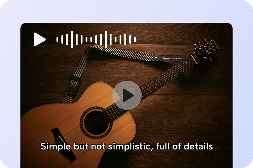 Product showcase videos