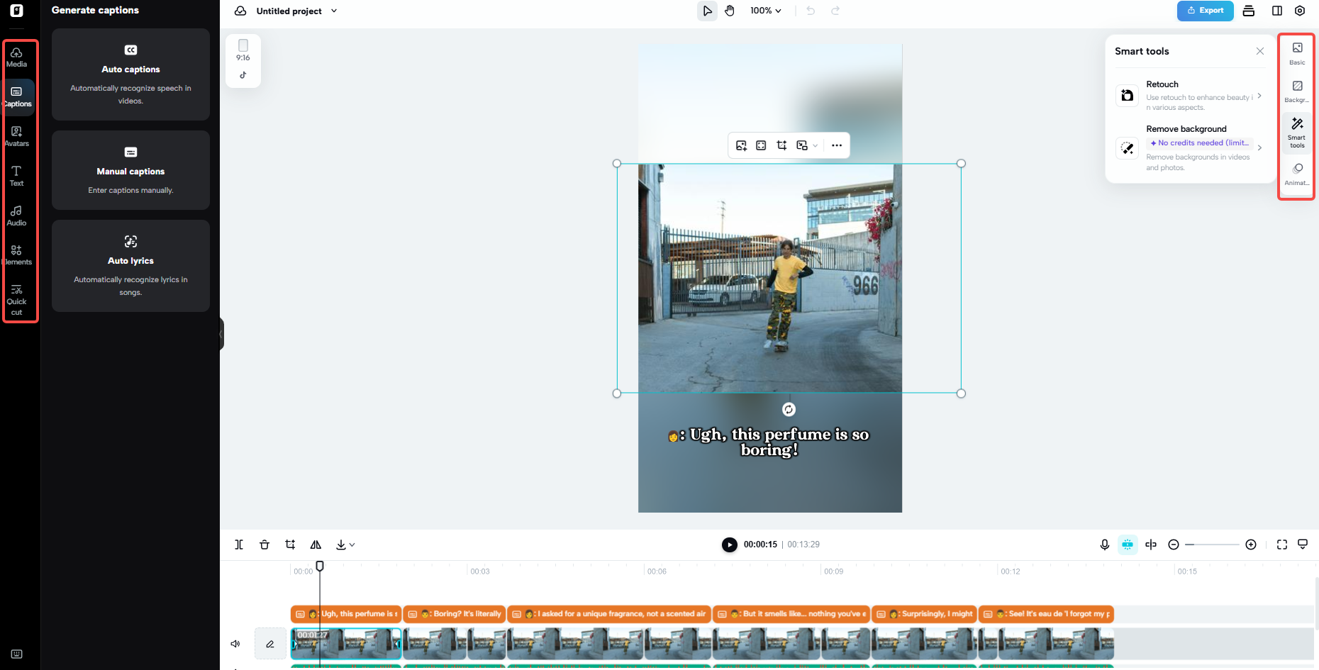 Edit your video