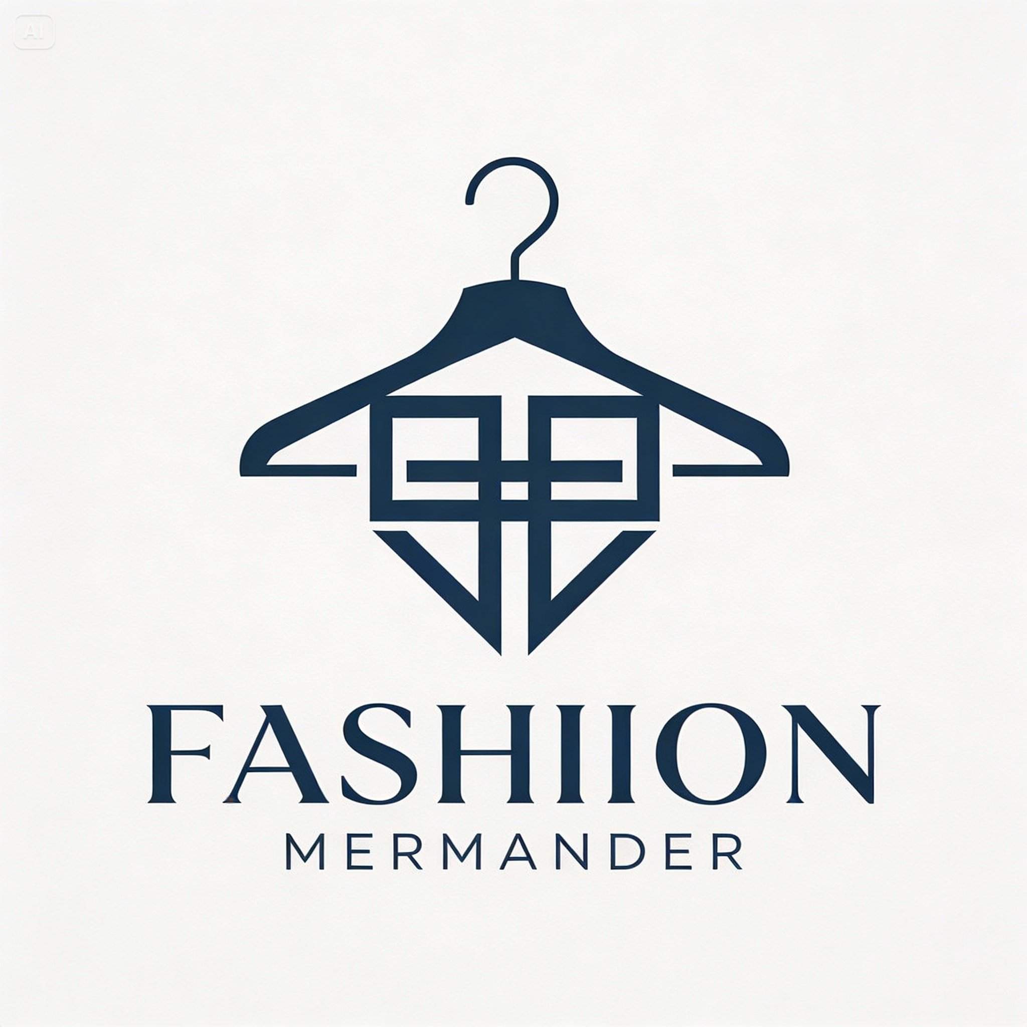 Logo barangan fesyen moden
