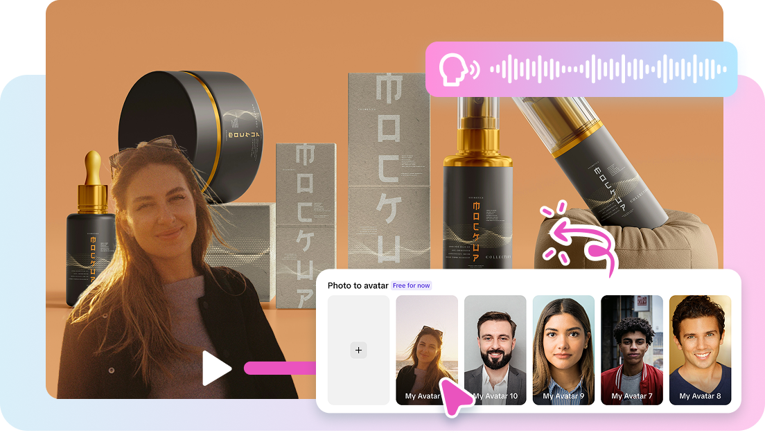  Animate photos with voices