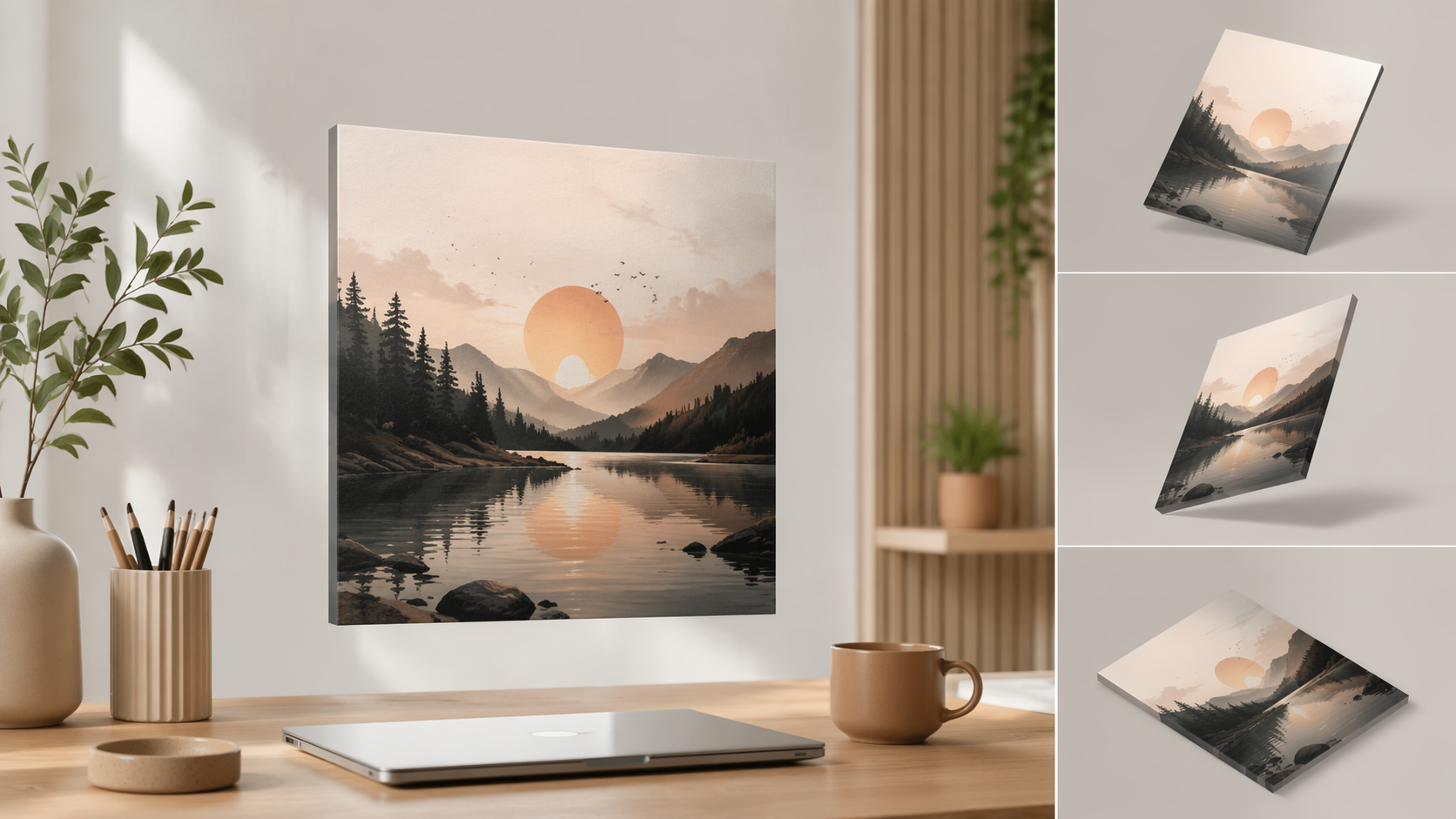 Dreamina bing image Creator ai là ví dụ 3: Product poster mockup