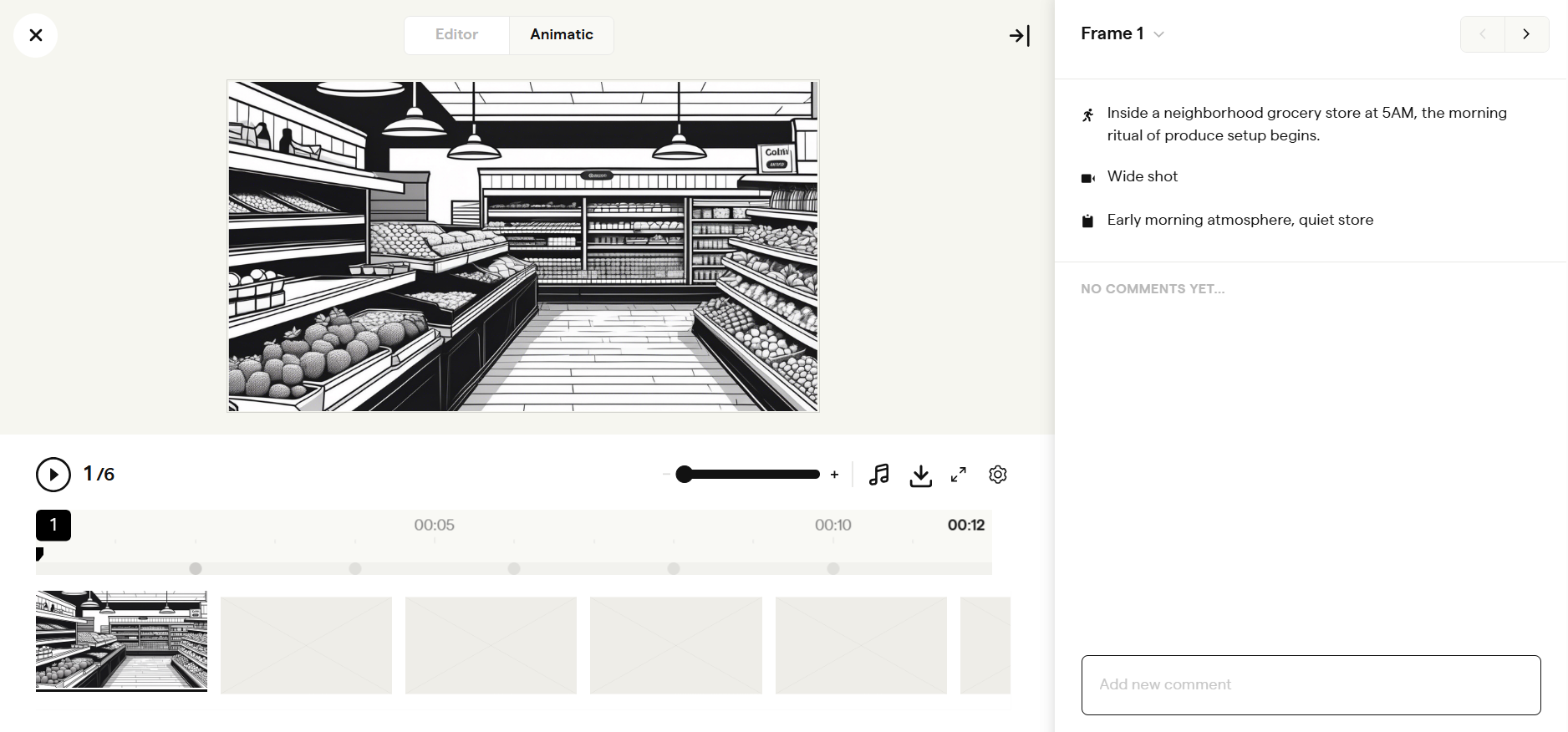Download your storyboard
