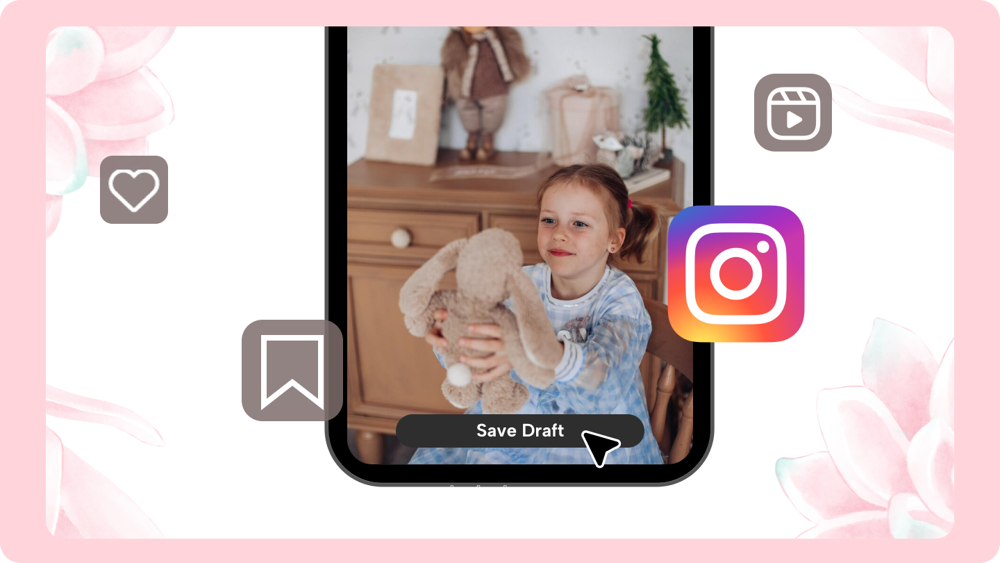 how to save draft reels in gallery