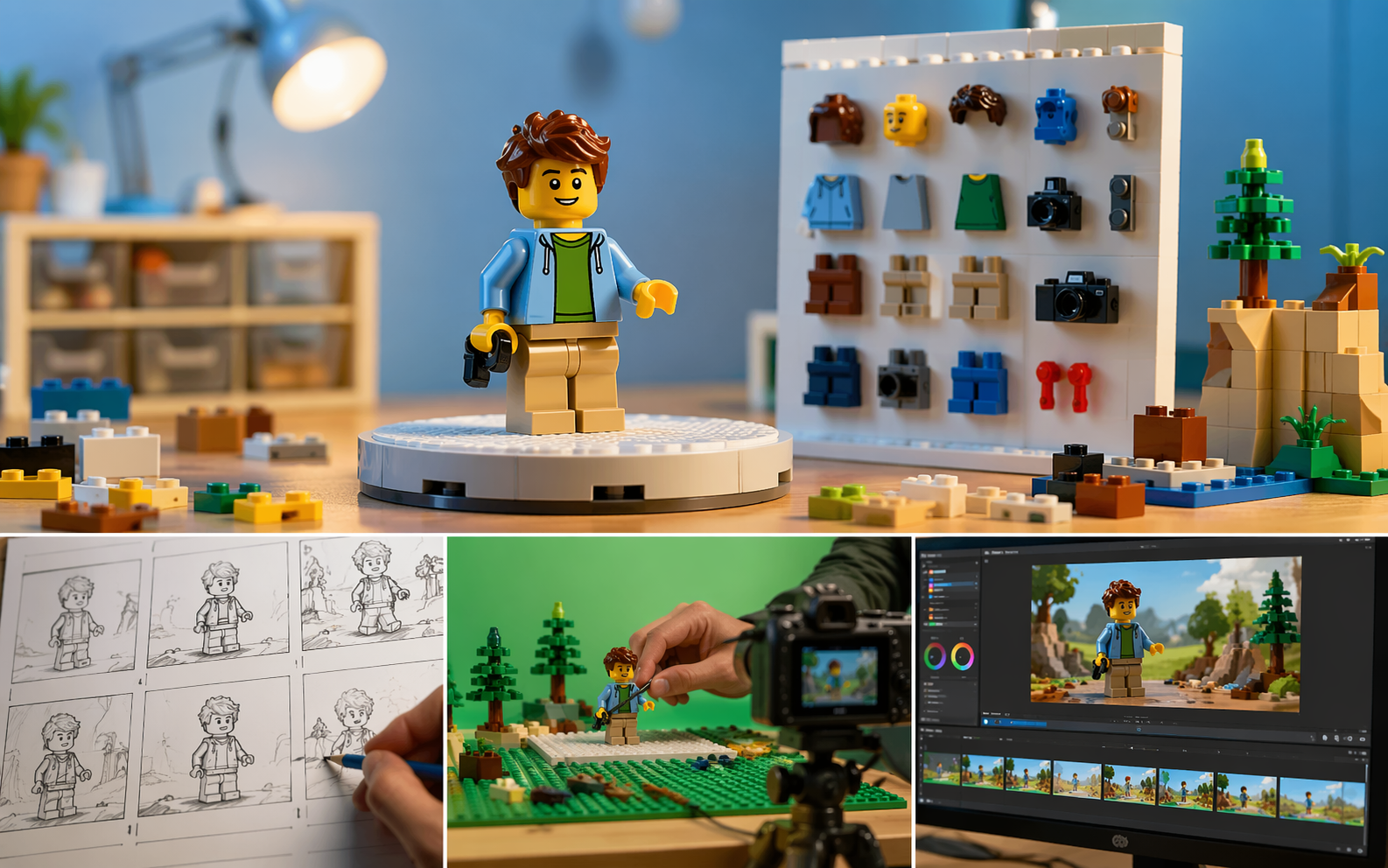 AI Mini World feature highlight scene 3 created for Pippit marketing visuals