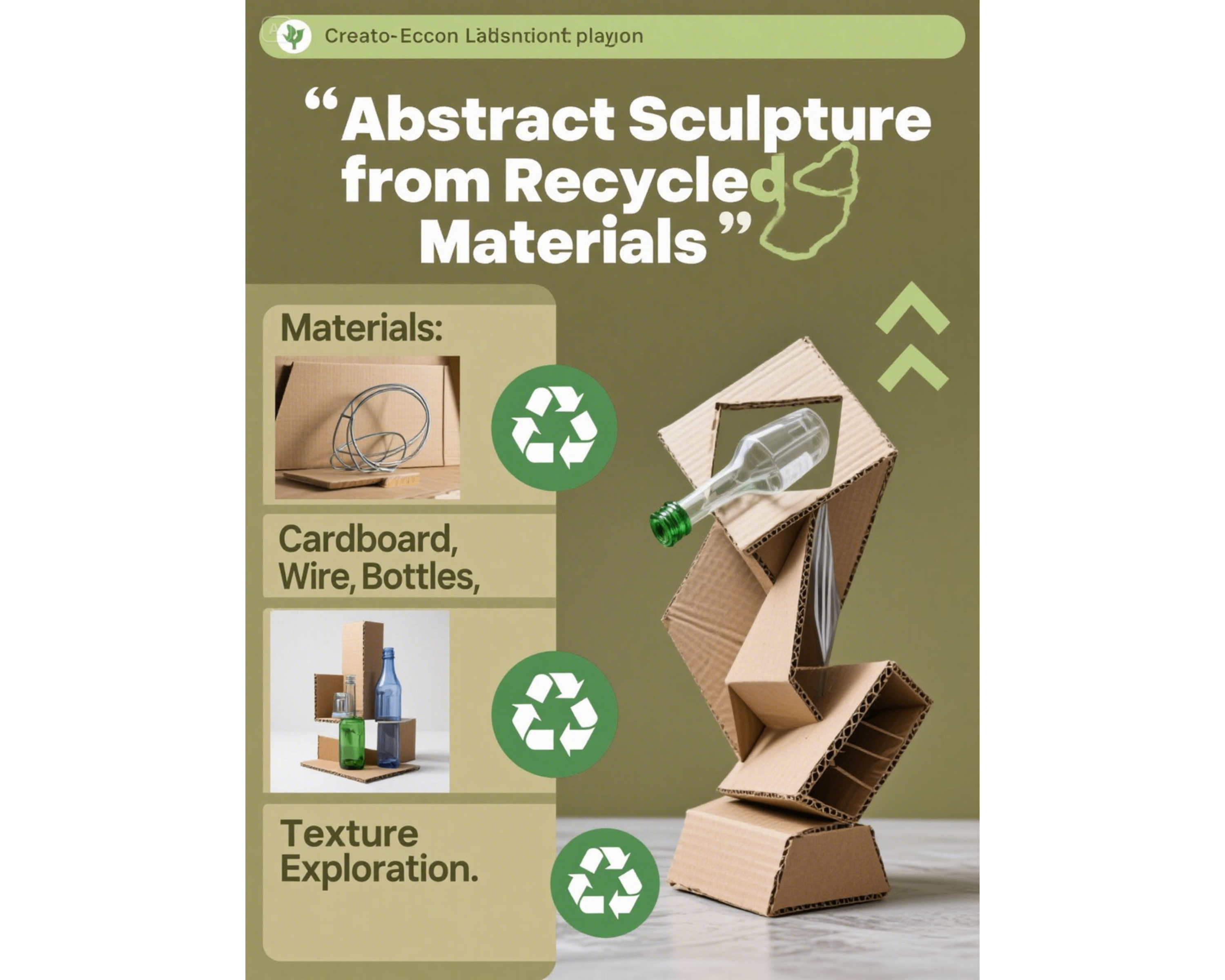 High school abstract sculpture