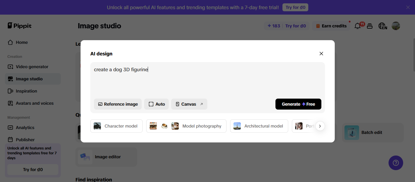 3D figurine creation