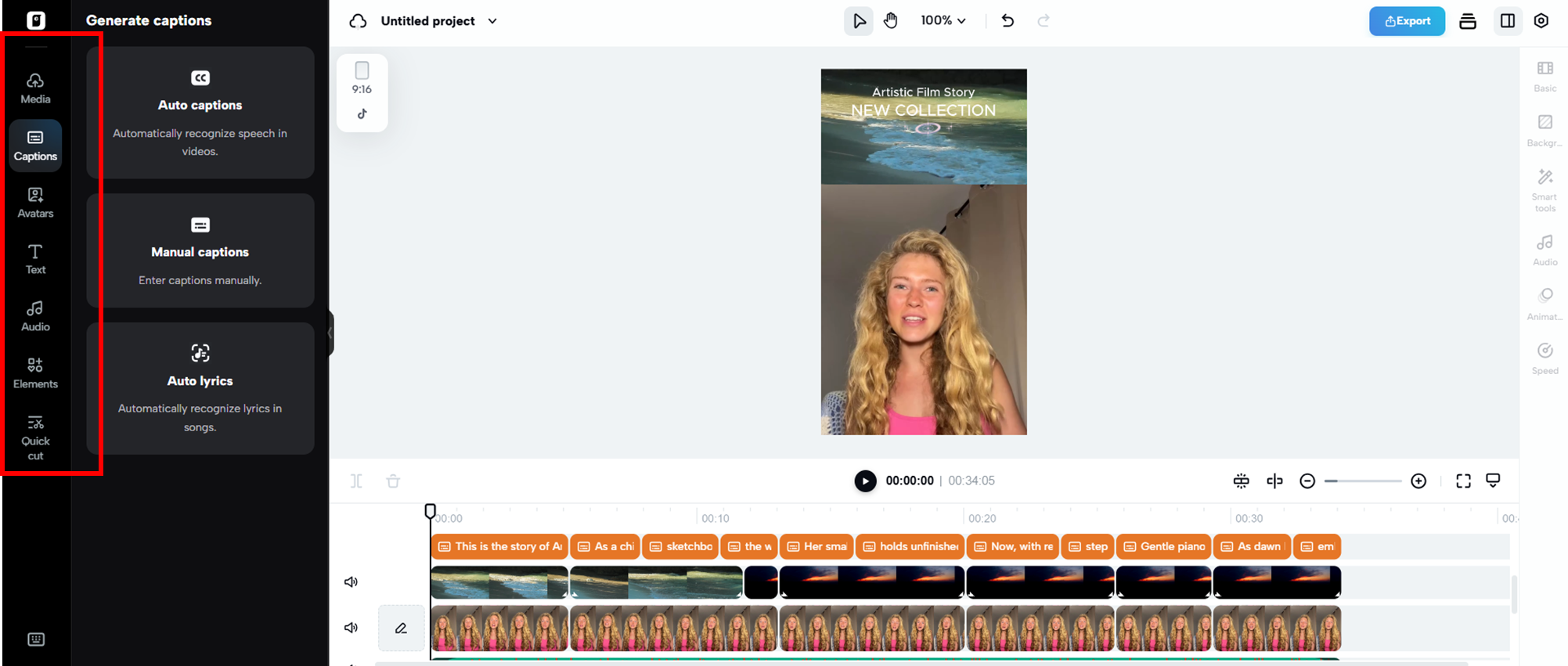 Edite mais o seu vídeo.