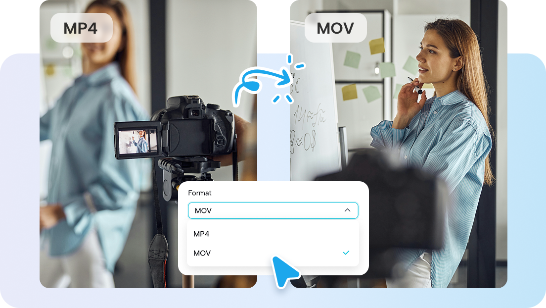 Conversor de Vídeo para MP4 e MOV
