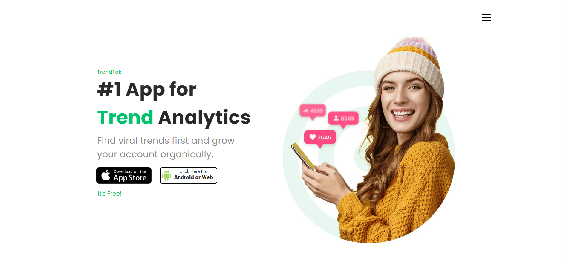 Giám sát các hashtag và âm thanh với TrendTok Analytics