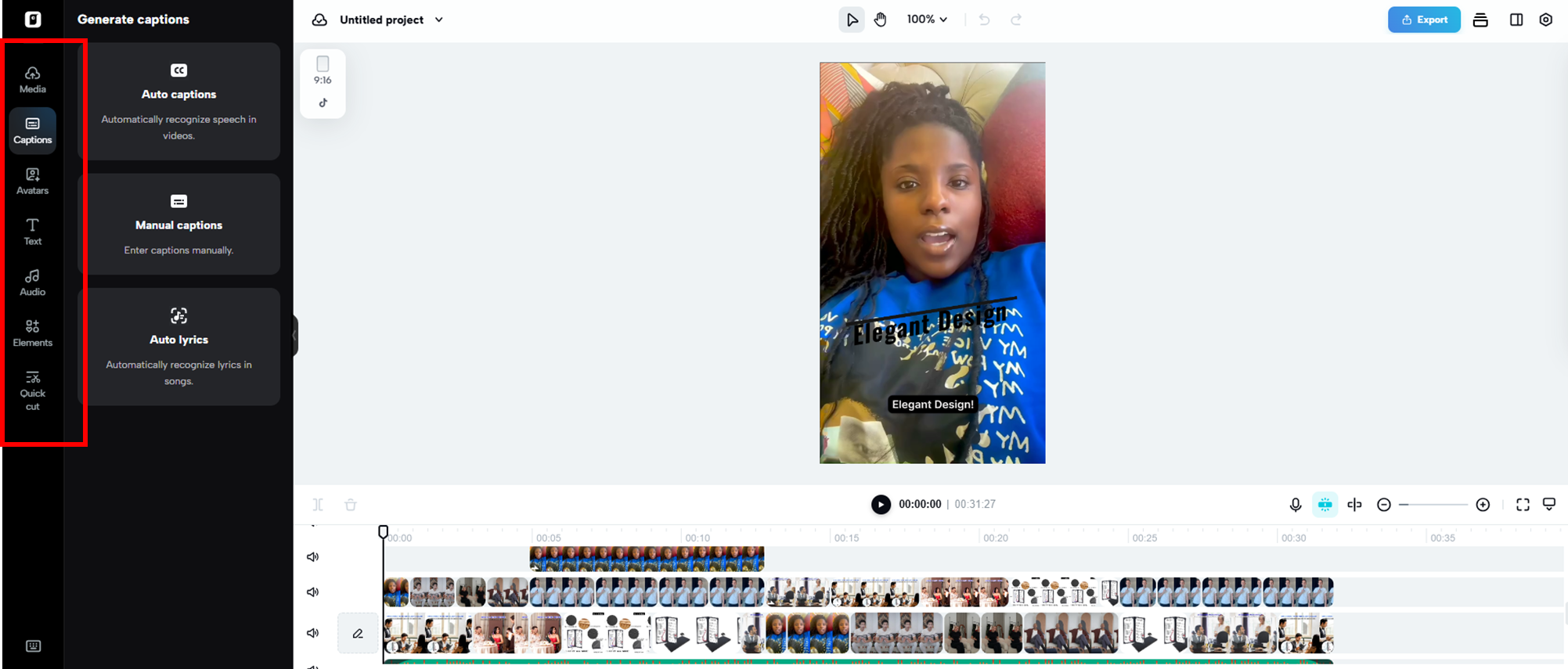 Edit and refine your video