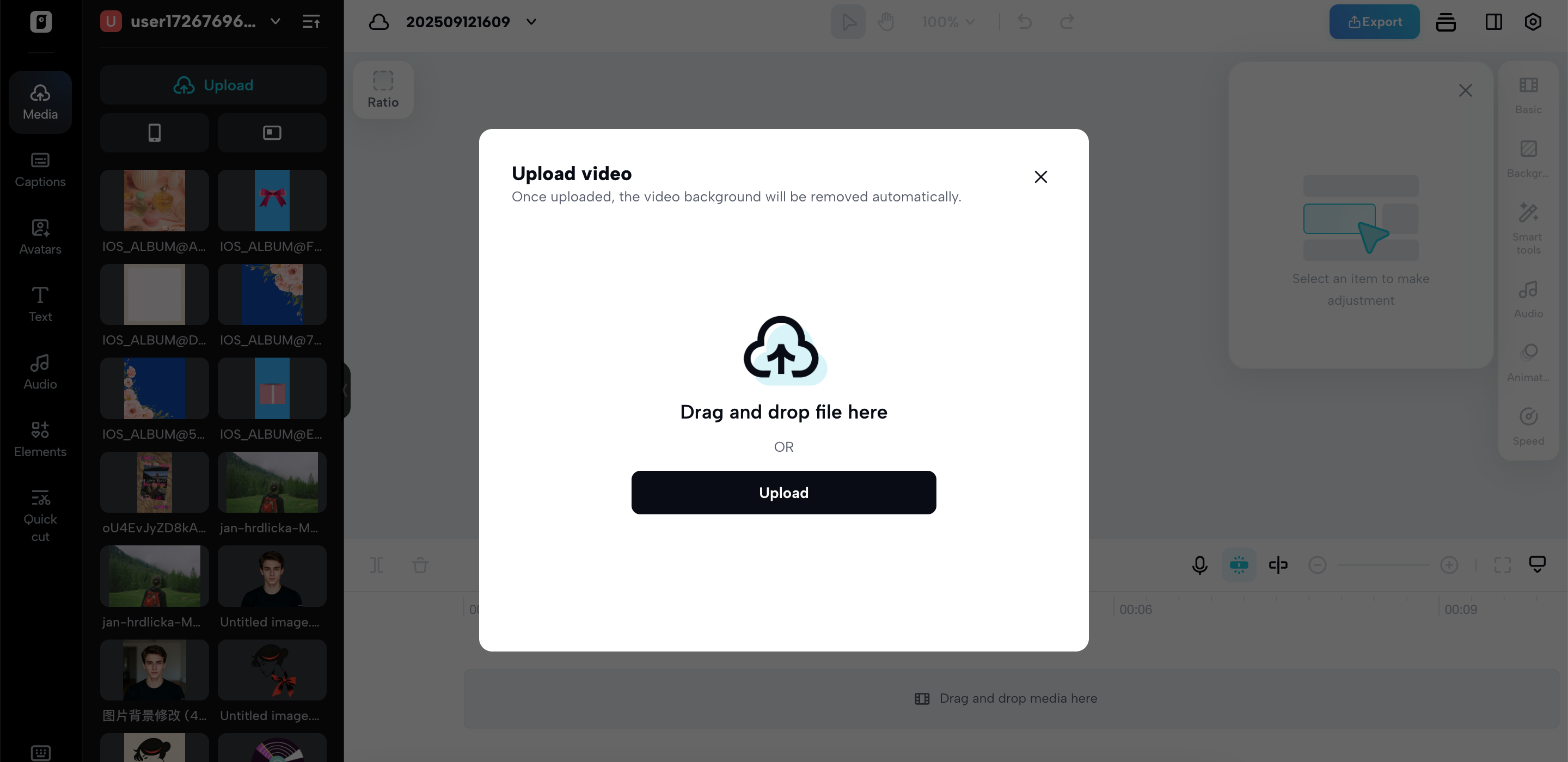 Gumawa ng background ayon sa iyong kinakailangan.