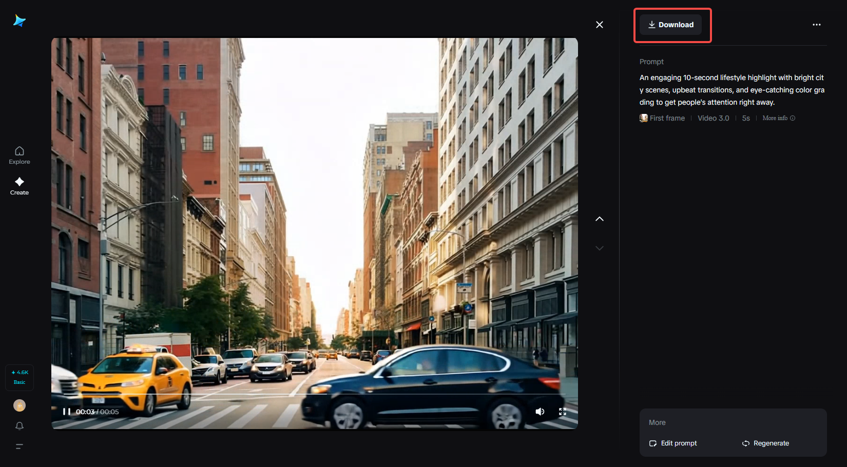 編輯或下載影片