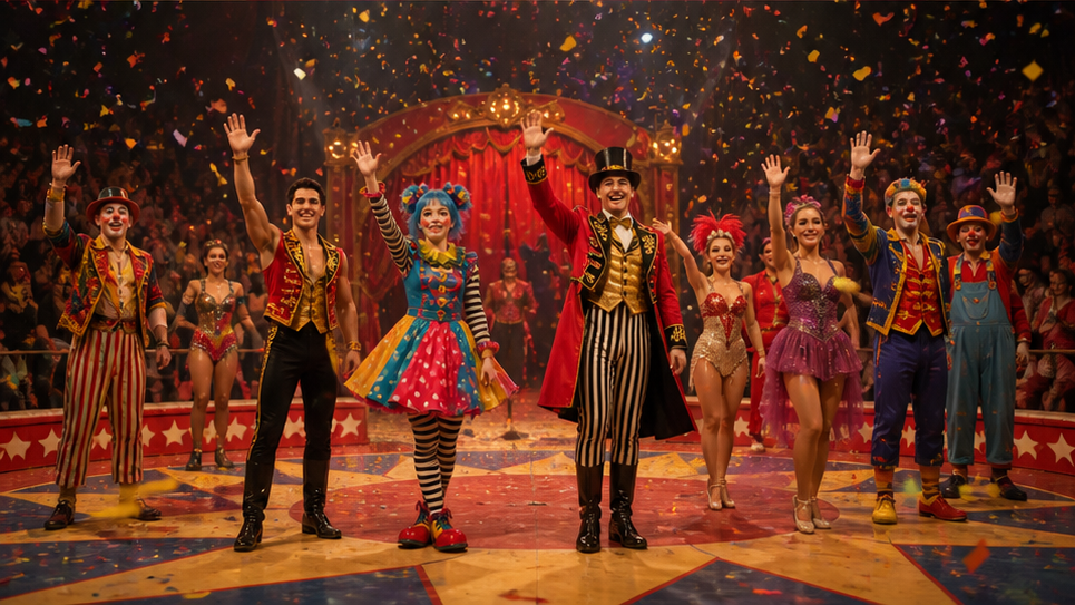 Circus X Bye Video — Final Bow Loop