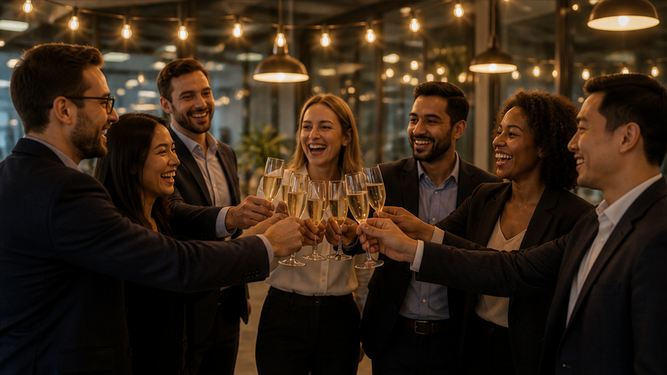 Work Anniversary Celebration Poster — Work Anniversary Final Reveal