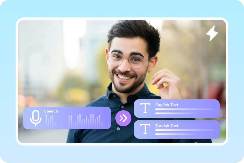 Quick and precise Turkish to English translation with CapCut