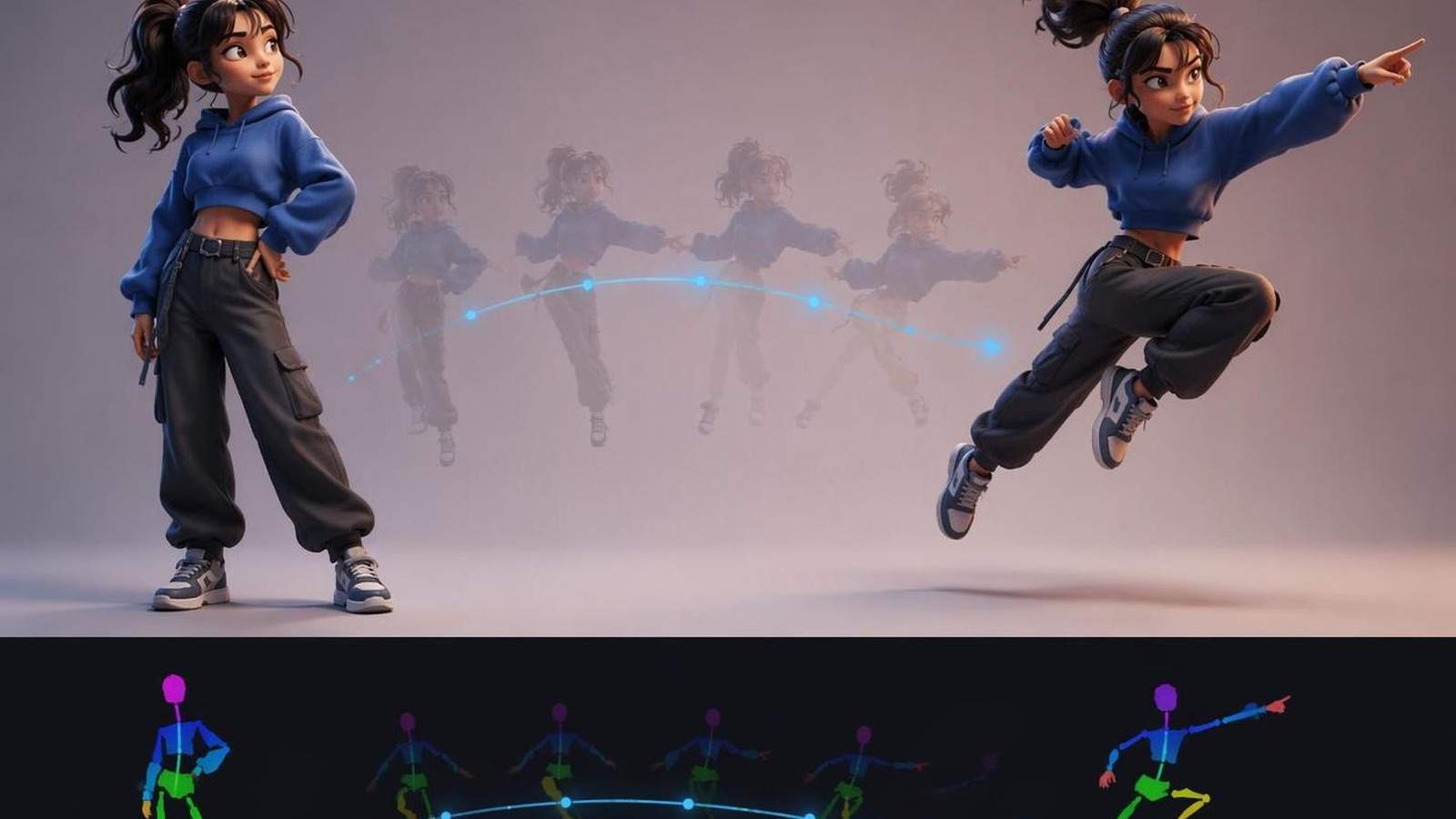 image to video pose control template cover
