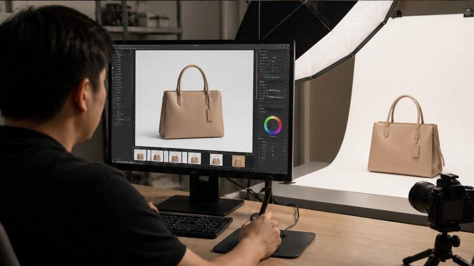 Editor Foto - Perbaikan Warna Produk