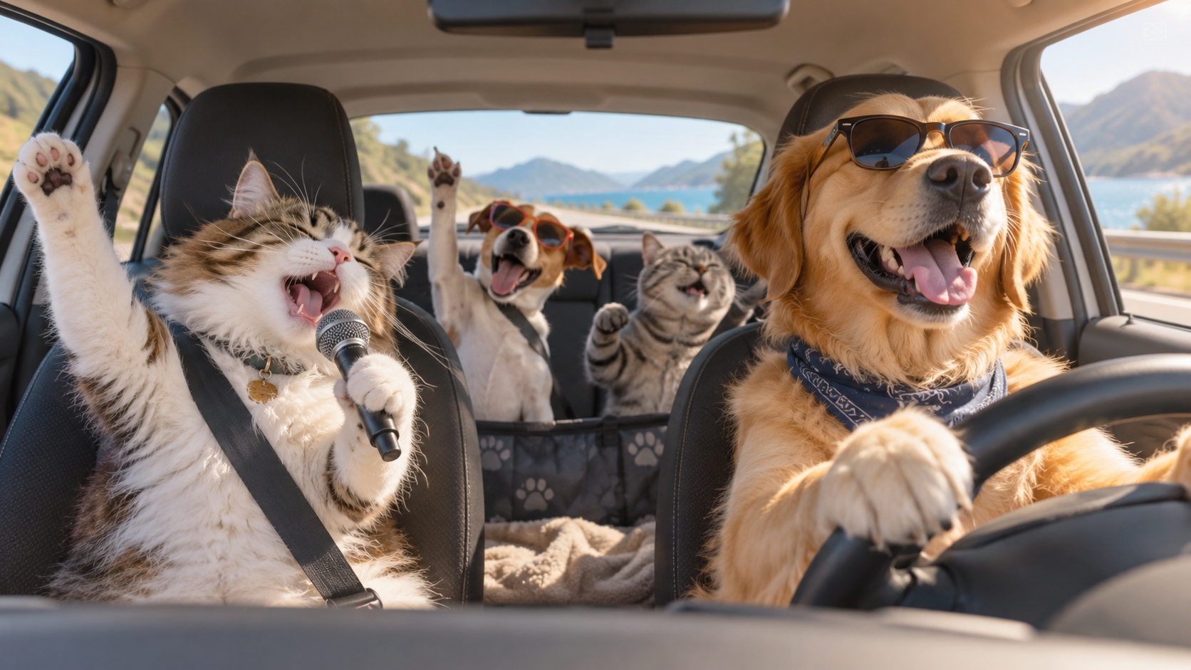 pet carpool karaoke cover