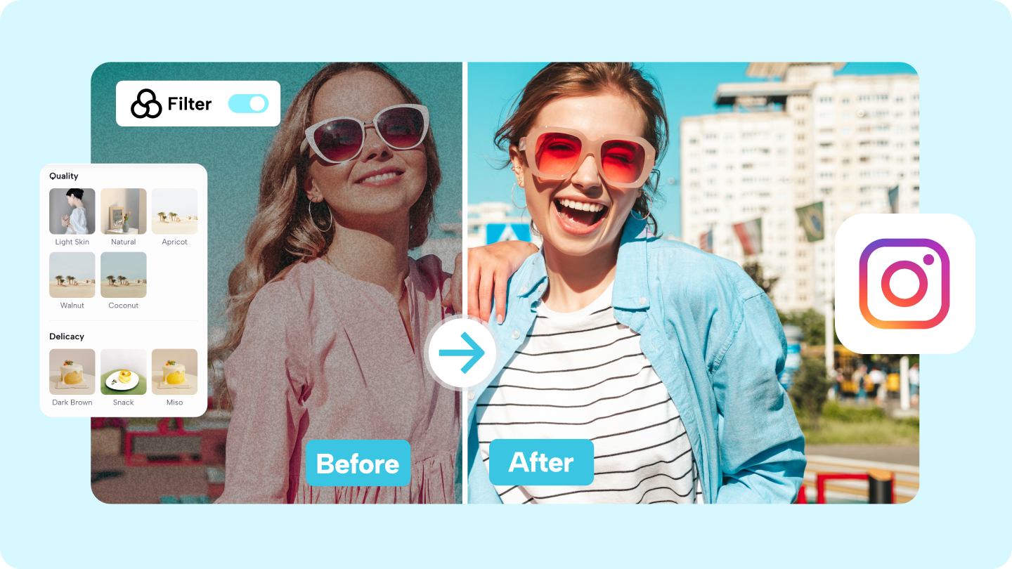 how to add a filter on instagram