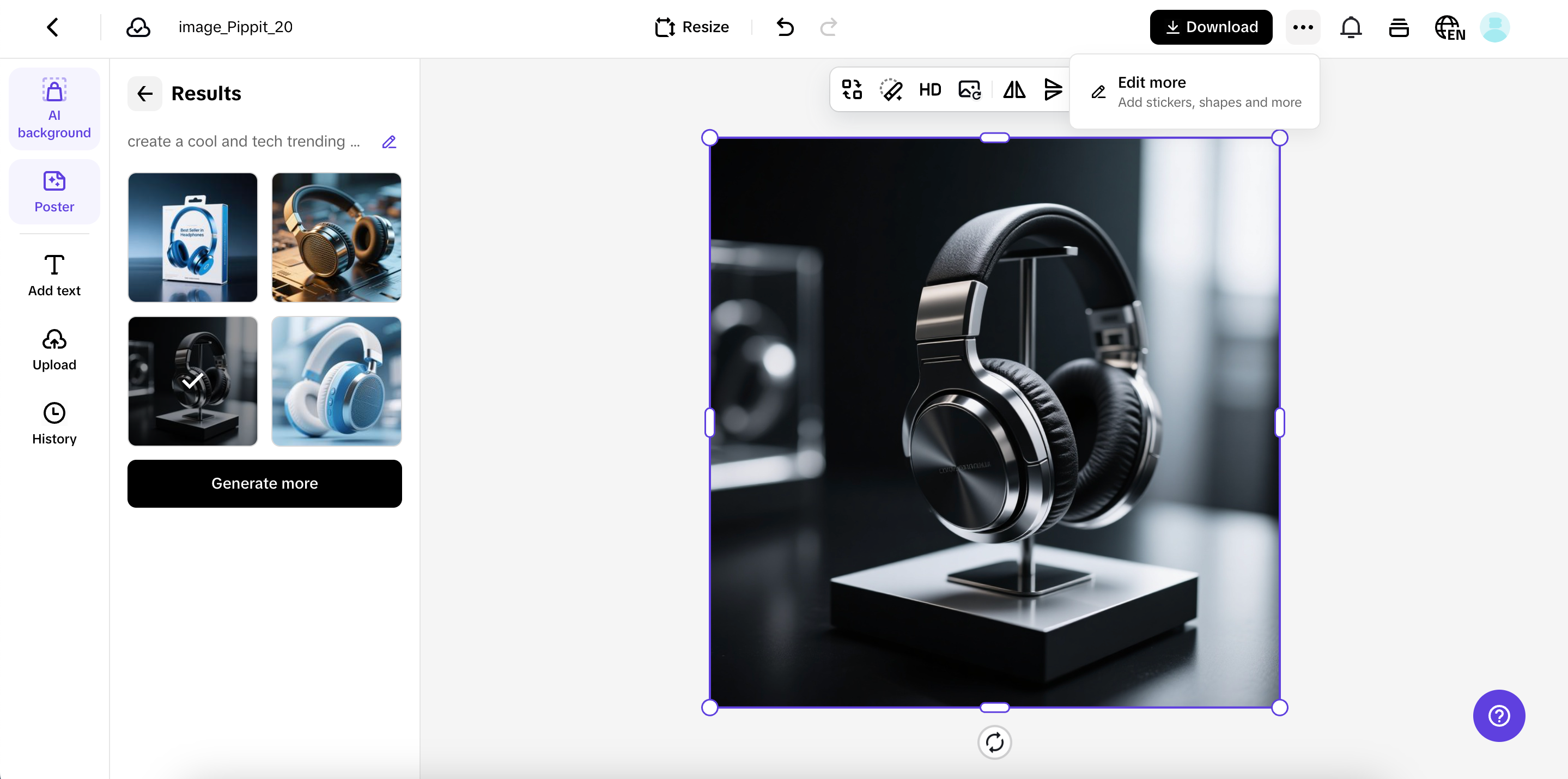 Customize your poster