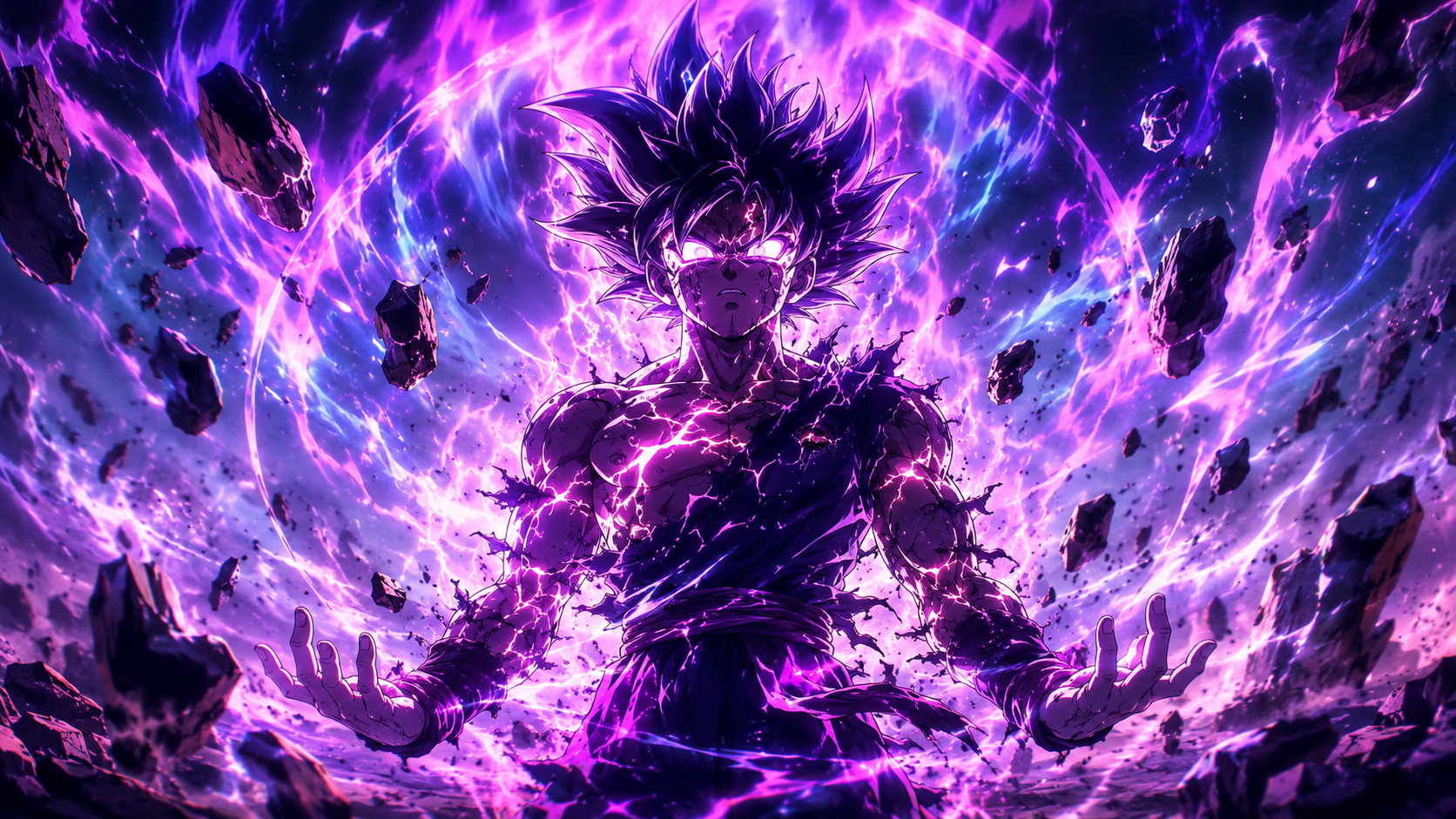 Magical energy aura