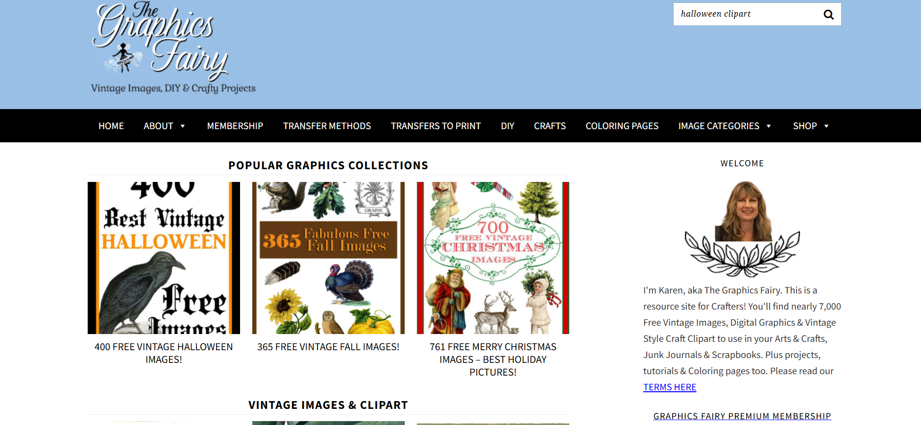 The Graphics Fairy 的首頁