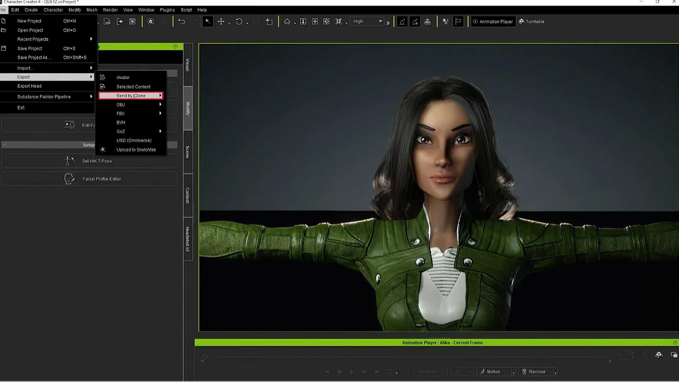 hình dạng miệng hoạt hình hát nhép