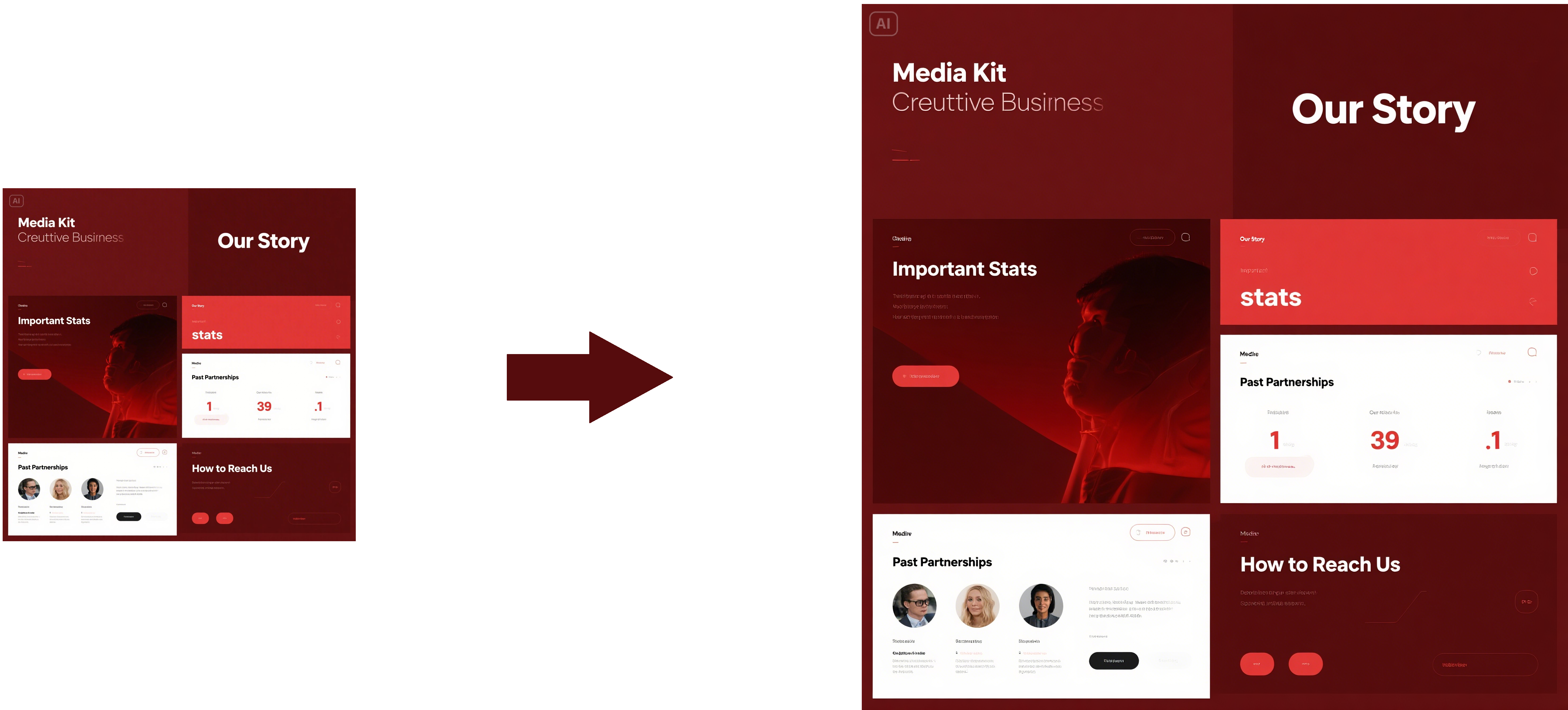 Hd upscale your media kit