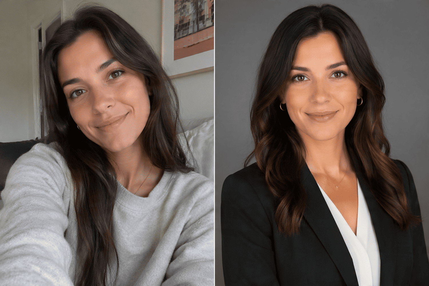 AI-generated professional headshots