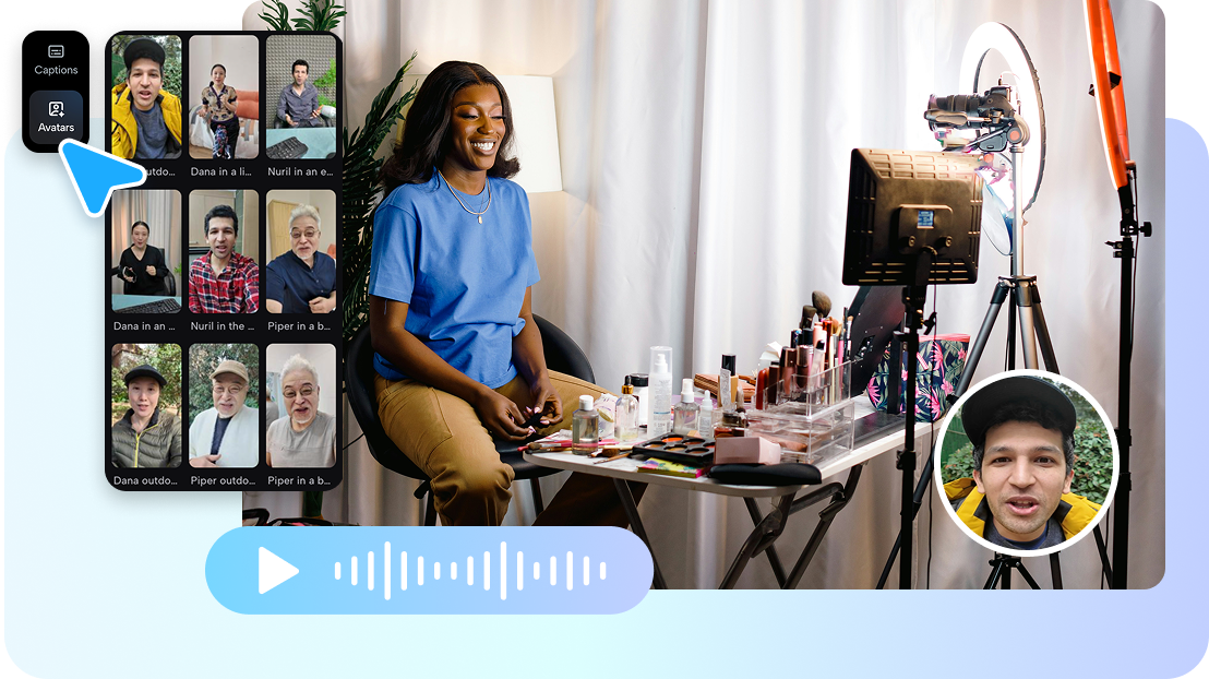 Sync voices with avatars