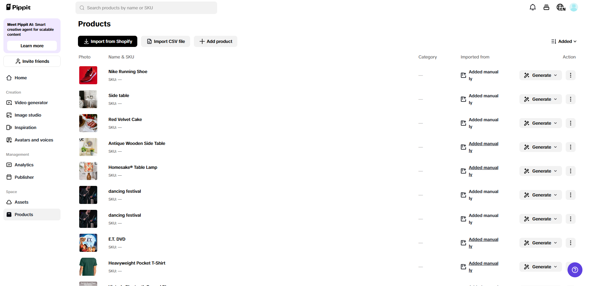 Integração de e-commerce