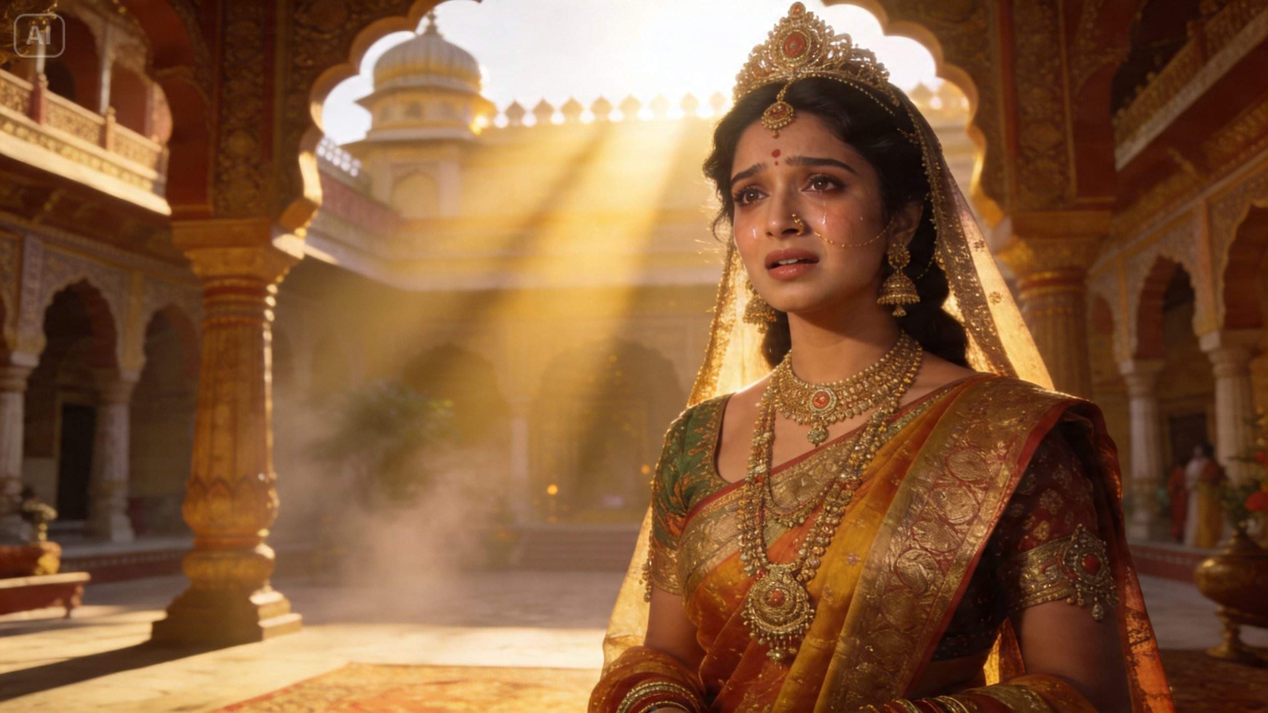 Radha rani ai Foto-Prompt-Funktion