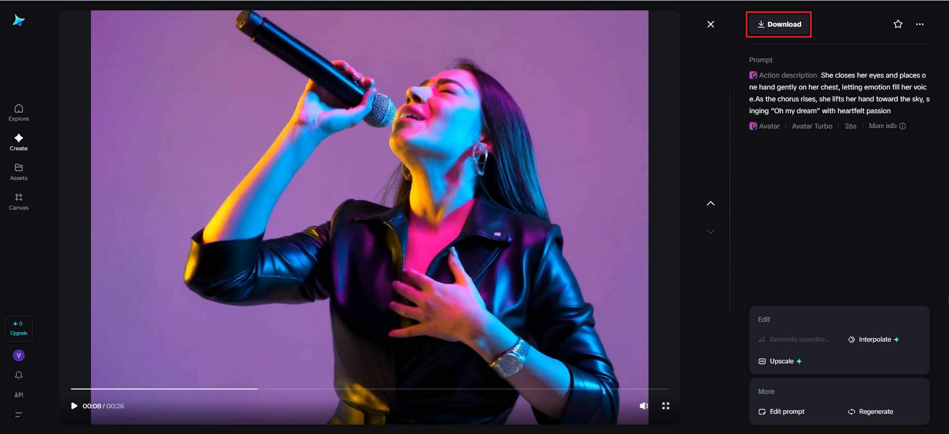 audio to video converter ai