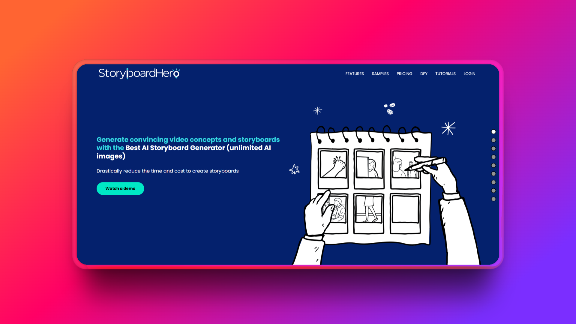 Создатель раскадровок Storyboardhero