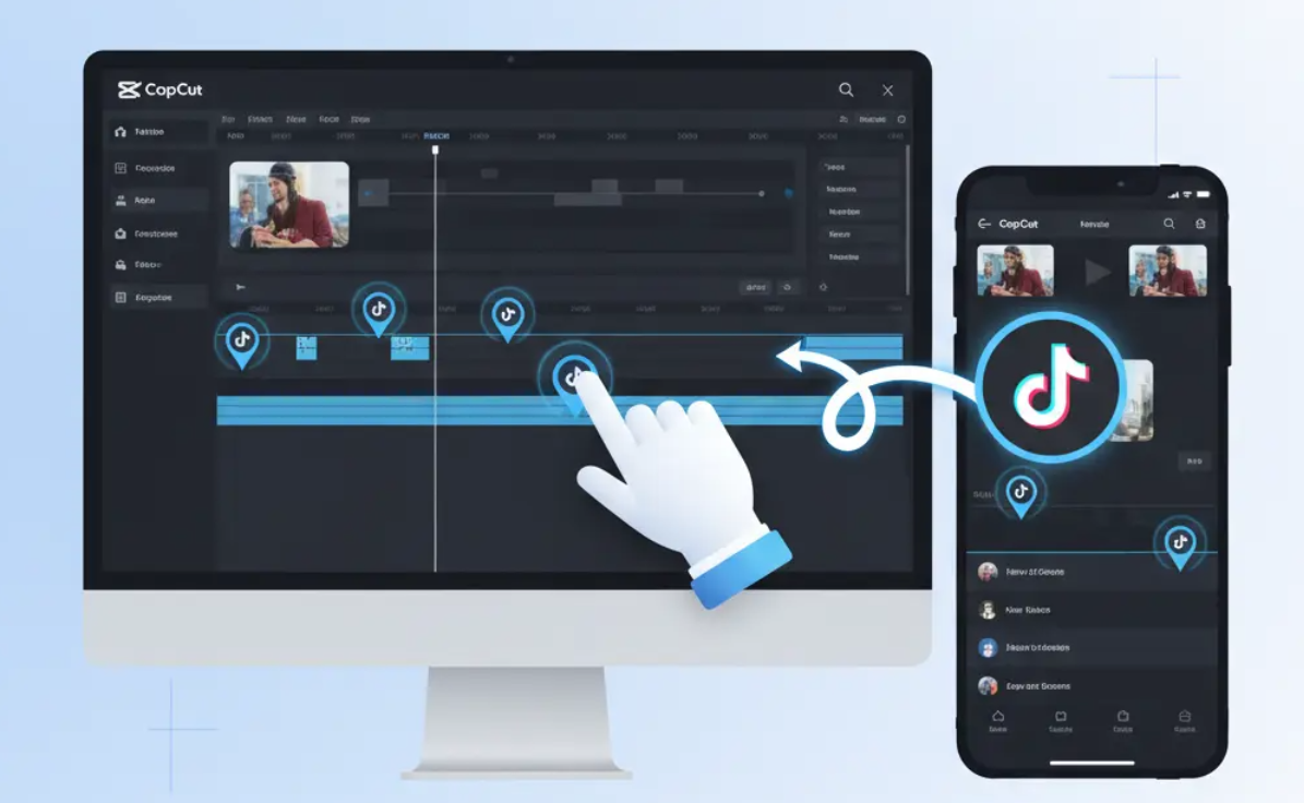 use CapCut videos with TikTok Anchor Points