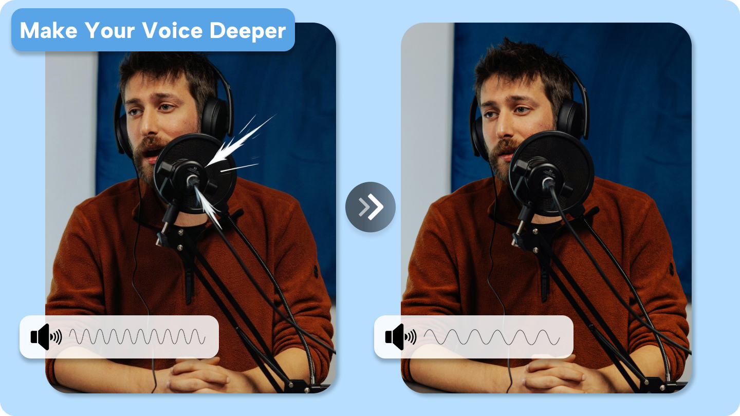 how to make your voice deeper