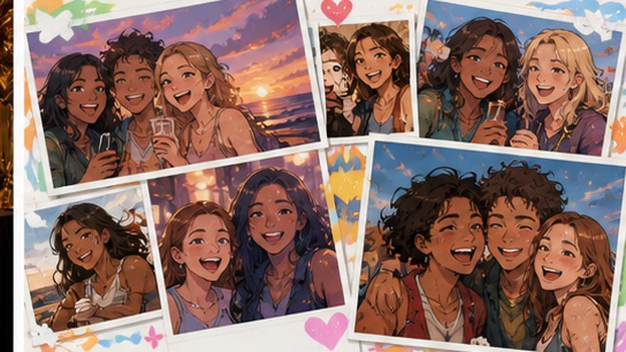 Anime Foto Collage Maker prompt Ergebnis 3