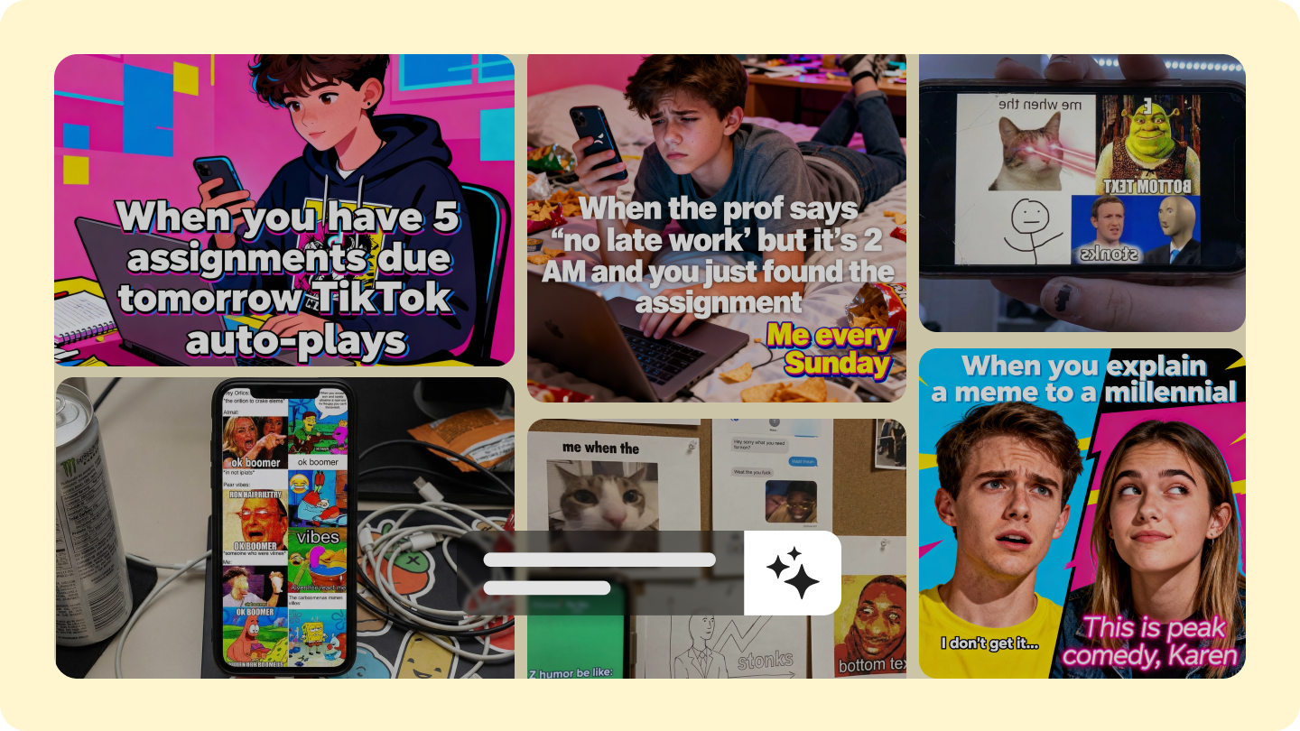 Меми покоління Z 2025: вірусні приклади + AI-підказки для створення власних