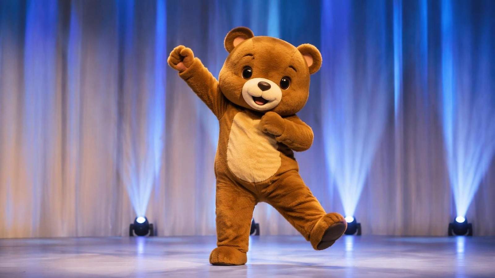 mascot dance generator AI template cover