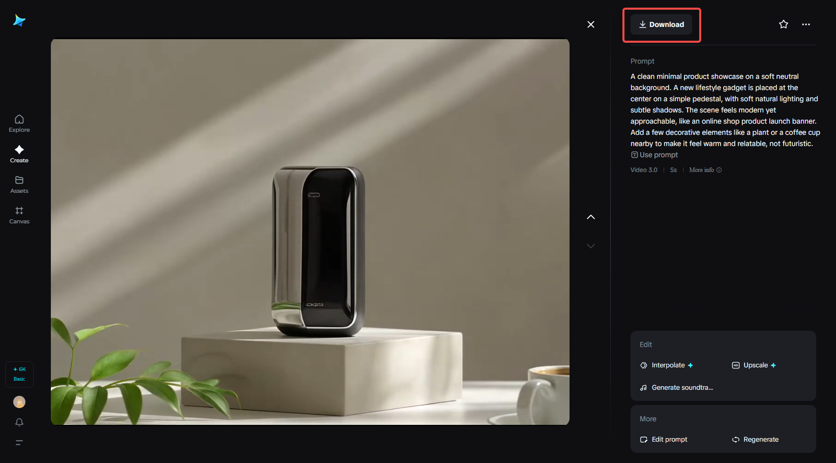 pencipta video pemasaran kandungan