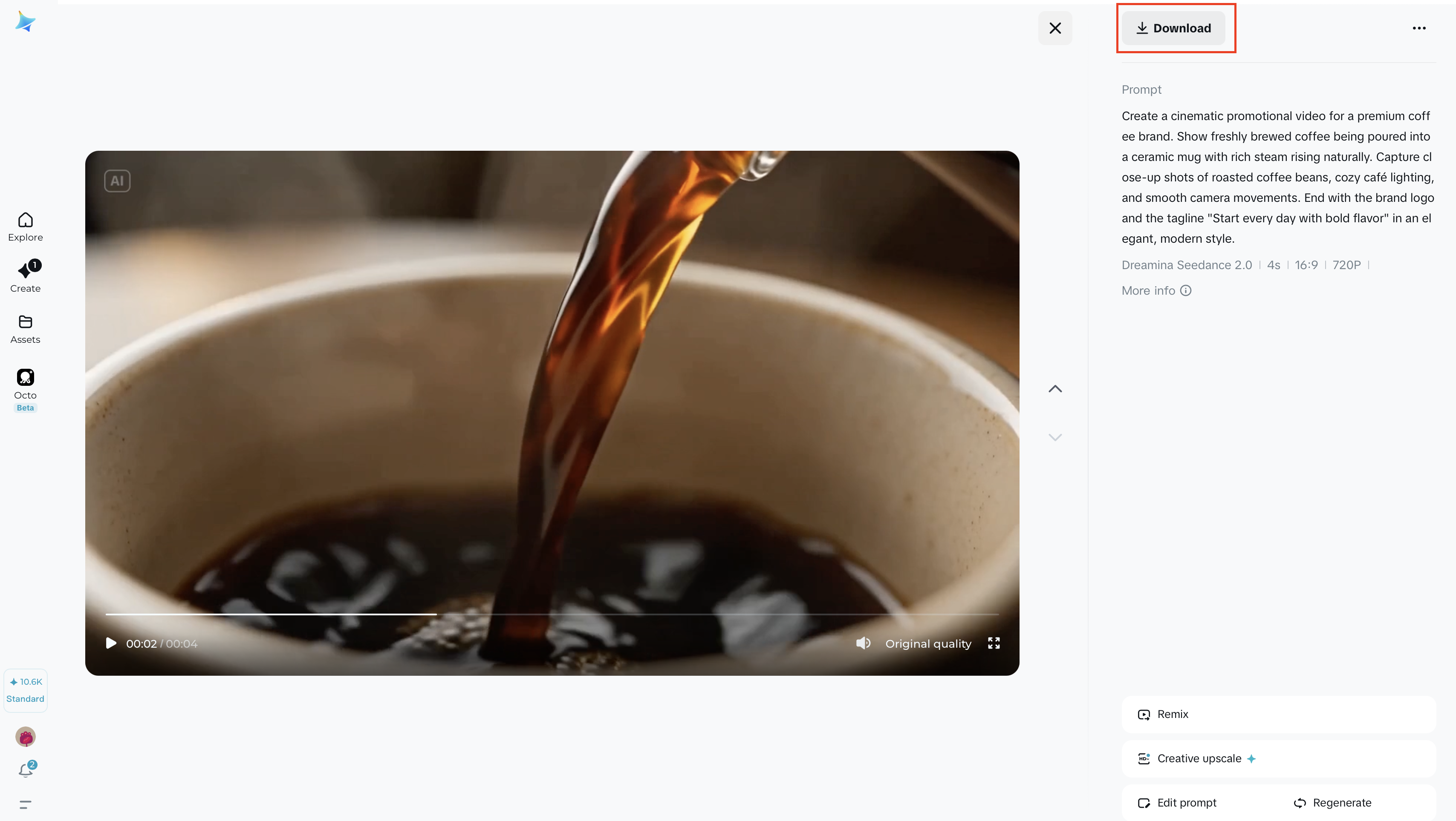 Vorschau und Download des Videos