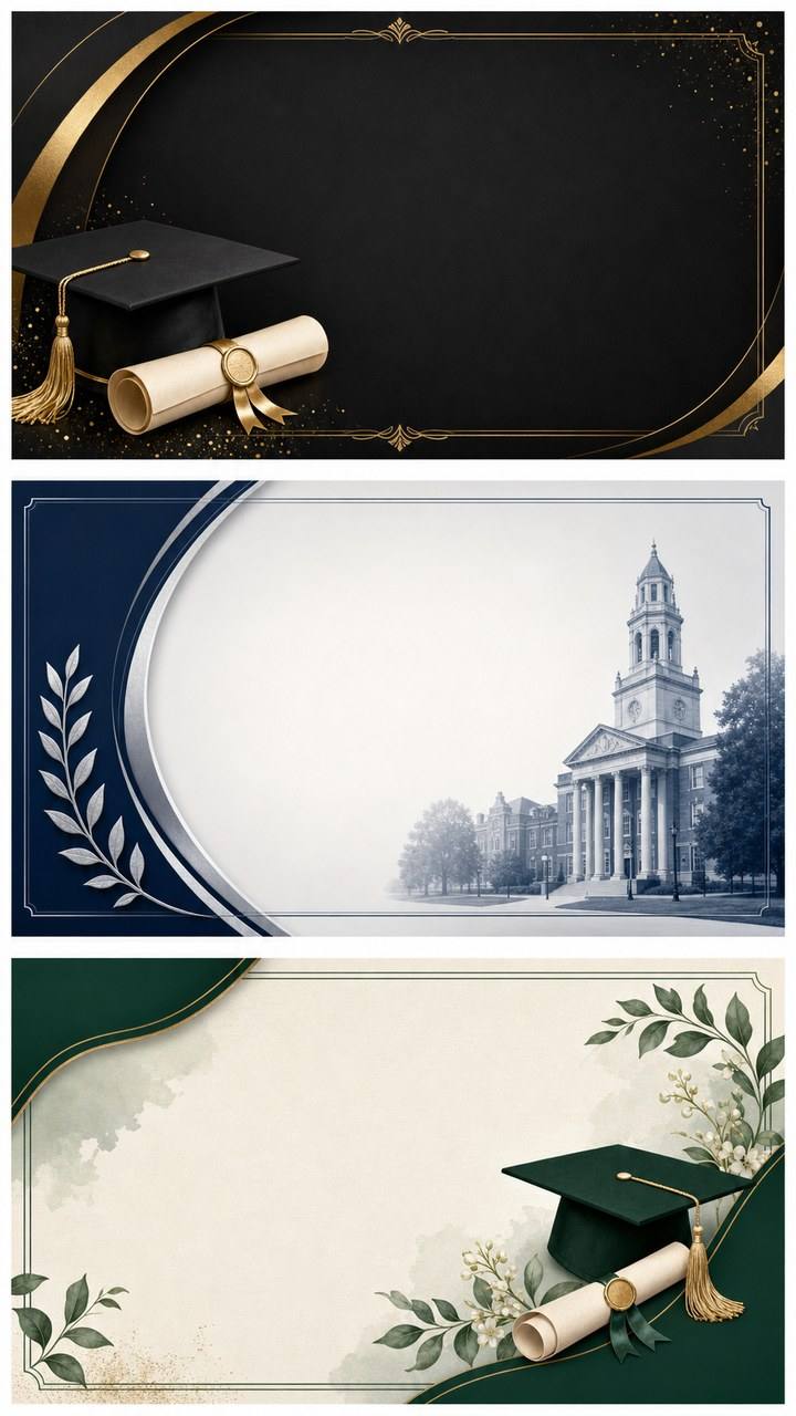 university graduation invitation mobile hero